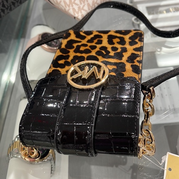 Michael Kors Carmen Small NS Phone XBODY HairCalf
Black Multi - Picture 12 of 16